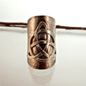 Celtic Knot Silver Ring size 8